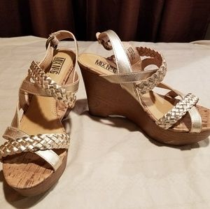 Mix No6 Wedge Sandals - Size 8